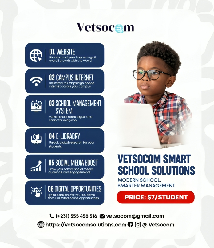 Vetsocom Smart School Solutions